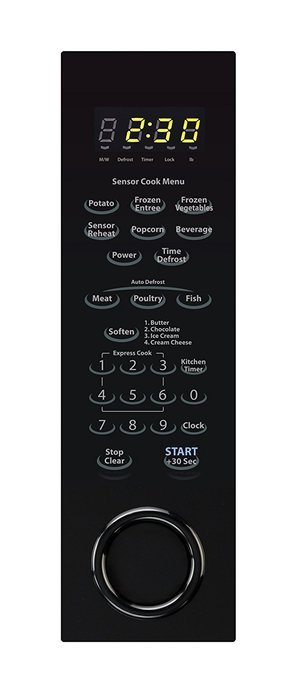 Sharp Countertop Microwave Oven ZR551ZS 1.8 cu. ft. 1100W Stainless Steel with Sensor Cooking N18