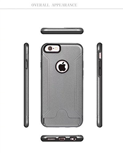 TYoung Transformer Series Soft Silicone Housing Anti Slip PC Back [ Can Put Card ] Shockproof Case Cover Skin... N15