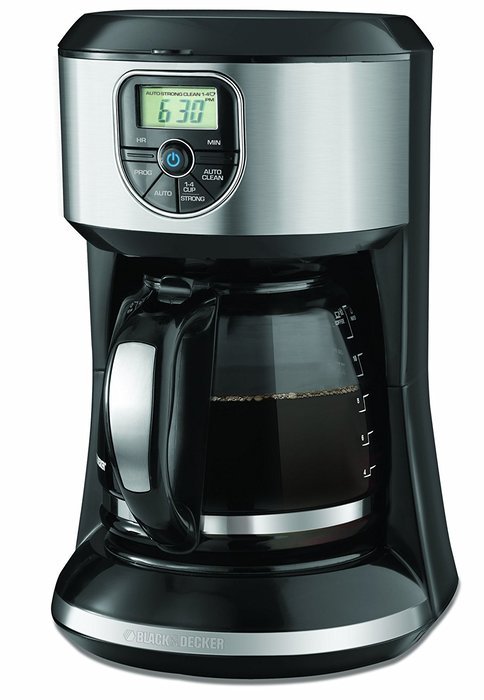 Black & Decker CM4000S 12-Cup Programmable Coffeemaker N3
