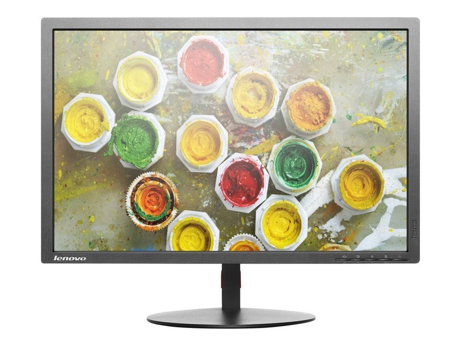 Lenovo 60C9MAR1US ThinkVision T2454p 24'' LED-Backlit LCD Monitor, Black N5