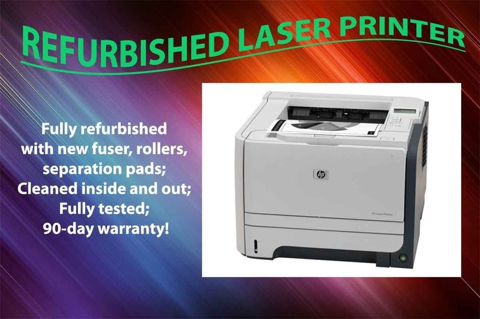 PRC Refurbished HP LaserJet P2050 P2055DN Laser Printer P2055 CE459A#ABA CE459A Refurbished with 90-day warranty