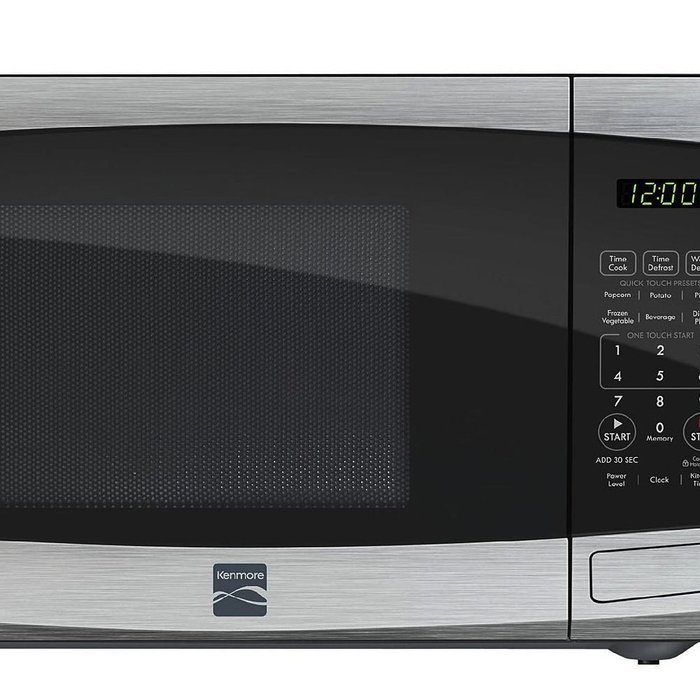 Kenmore 0.9 cu. ft. Countertop Microwave Black 73099 N23