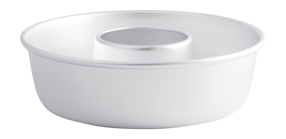 Ottinetti Savarin Mold, 26cm/10.2", Silver