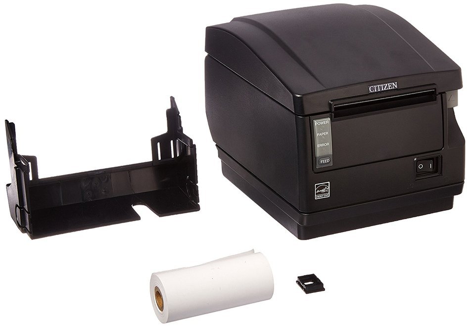 Citizen America CT-S651S3PAUBKP CT-S651 Series POS Thermal Printer with PNE Sensor, Front Exit, IEEE 1284 Parallel...