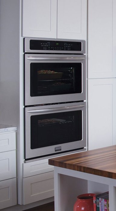 Frigidaire Gallery Collection Built-In Bundle Featuring 27" Double ELECTRIC Wall Oven and 30" Smoothtop ELECTRIC... N4