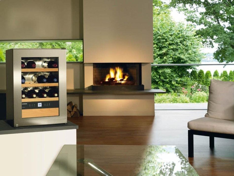12 Bottle Single Zone Freestanding Wine Refrigerator