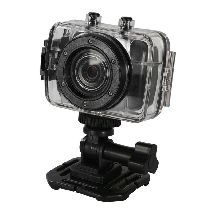 Vertigo 120 2.0" Full Touch Screen, Waterproof Sports & Action Video Camera, Black