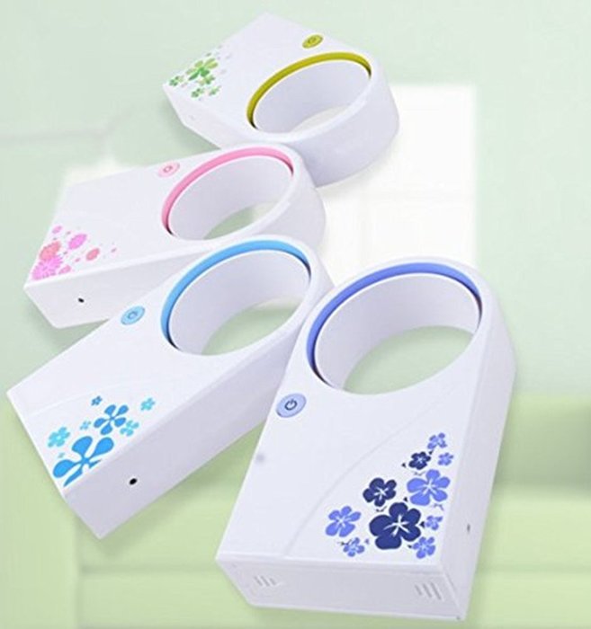 Air Multiplier Mini Fan Mini USB Air Condition Bladeless Portable Refrigeration Fans Desktop Usb Fan Without Noise...