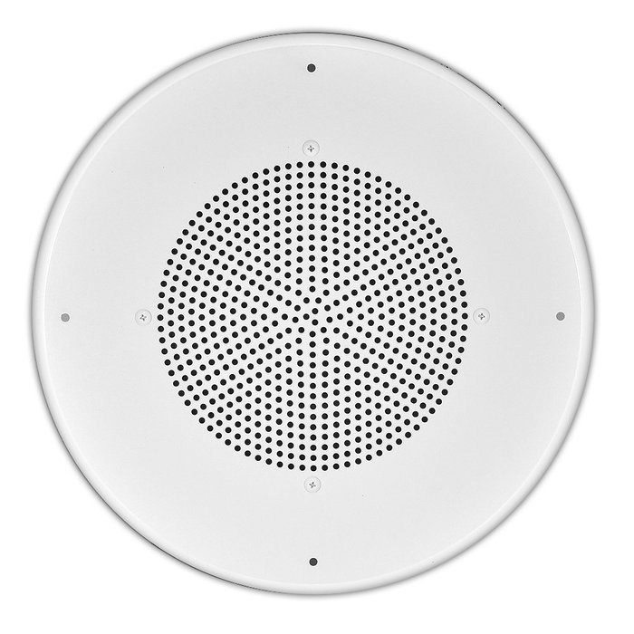 OSD Audio C1090VK 8-inch 70V Commercial In-Ceiling Speaker with Built-In Volume Control, White N4