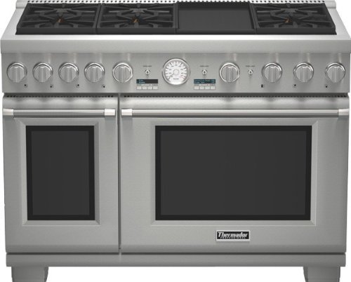 Thermador 48 In. Stainless Steel Gas Range - PRG486JDG