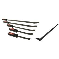 Mayhew Tools (MAY81213) 5 Piece Dominator Curved Pry Bar with FREE 60 Line-Up Pry Bar by Mayhew
