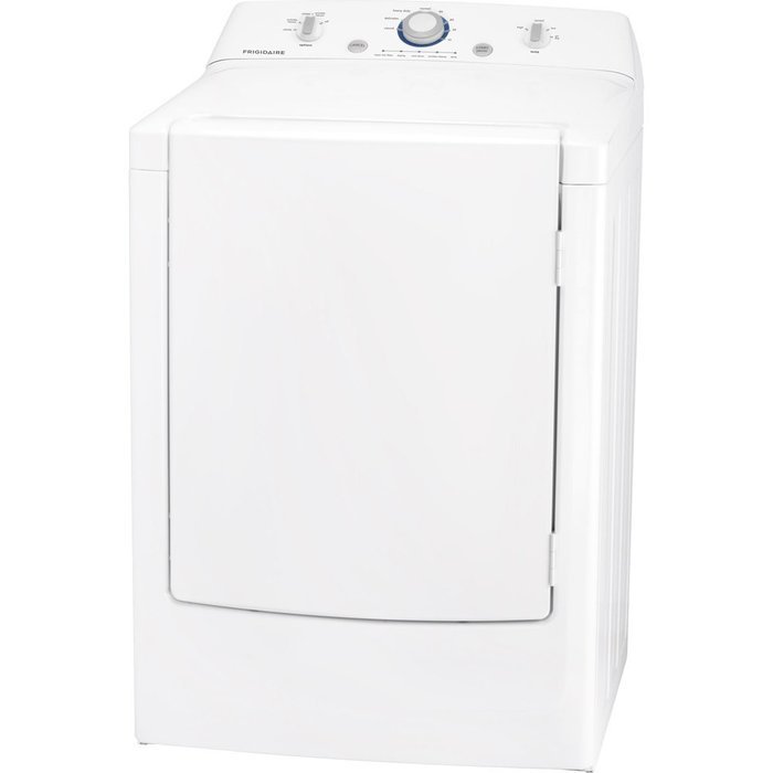 Frigidaire FFRE1001PW7.0 Cu. Ft. White Electric Dryer N2