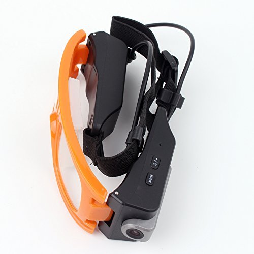 Waterproof Sun Glasses Hidden Camera Sunglasses Video DVR Cam AT80 Full HD 1080P 5.0MP Eyewear Goggles for Sport... N5