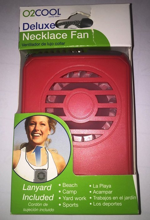 O2COOL Deluxe Necklace Fan