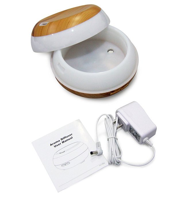 Essential Oil Aromatherapy Diffuser - 300ml Capacity Single Room Use - Ultrasonic Technology Humidifier with Diffuser...