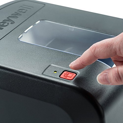 Honeywell PC42TWE01312 PC42t Printer, Latin Fonts, USB, Serial, US PC, Ethernet, 1' Core, Raw Black