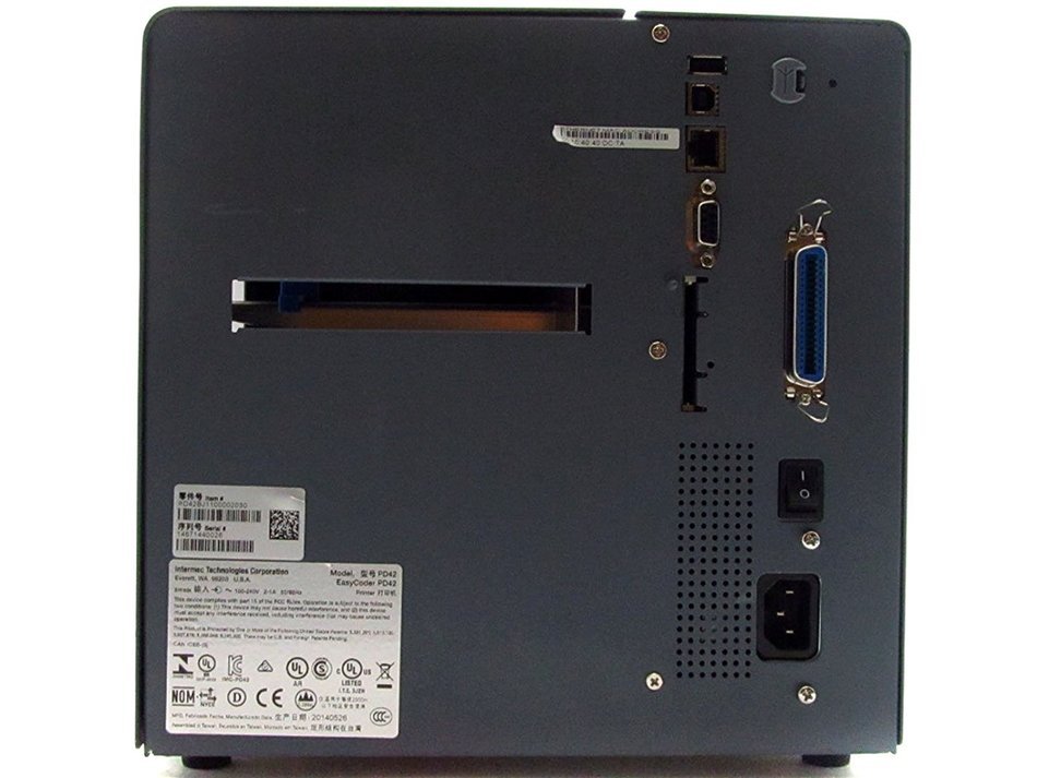 Intermec PD42BJ1100002030 Series PD42 Commercial Printer, Direct Thermal/Thermal Transfer, Graphic Display, 300... N5
