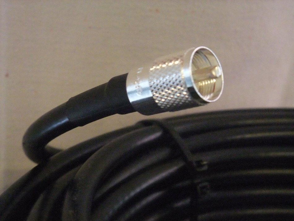 Ham and CB Radio Transmission Antenna Line GMRS repeater and base coaxial line - MILSPEC RG-213 coaxial cable...