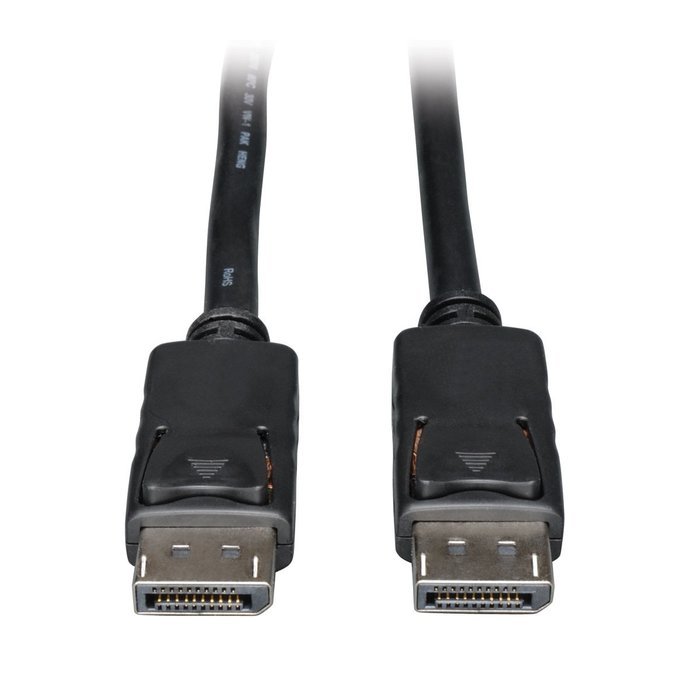 Tripp Lite DisplayPort Cable with Latches (M/M), DP to DP, 1080p, 50-ft. (P580-050) N2