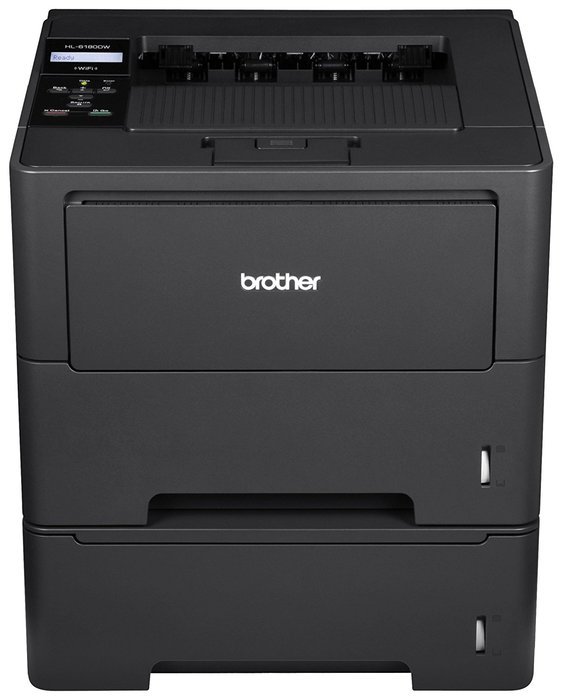 Brother Printer HL6180DWT Wireless Monochrome Printer, Amazon Certified for Auto Replenishment with Dash N3