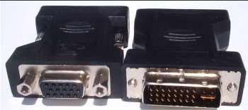 PTC DVI Male To Vga Female Adapter