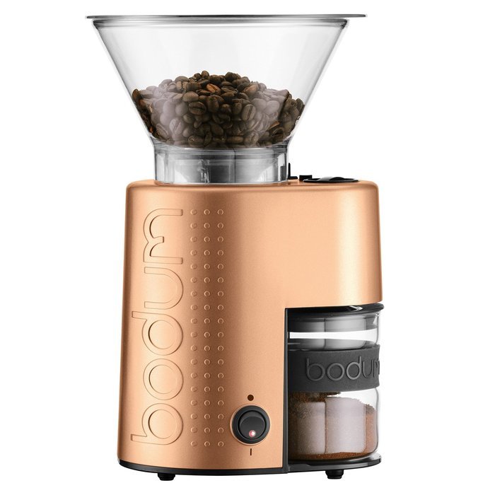 Bodum Bistro Electric Burr Coffee Grinder, Black N5