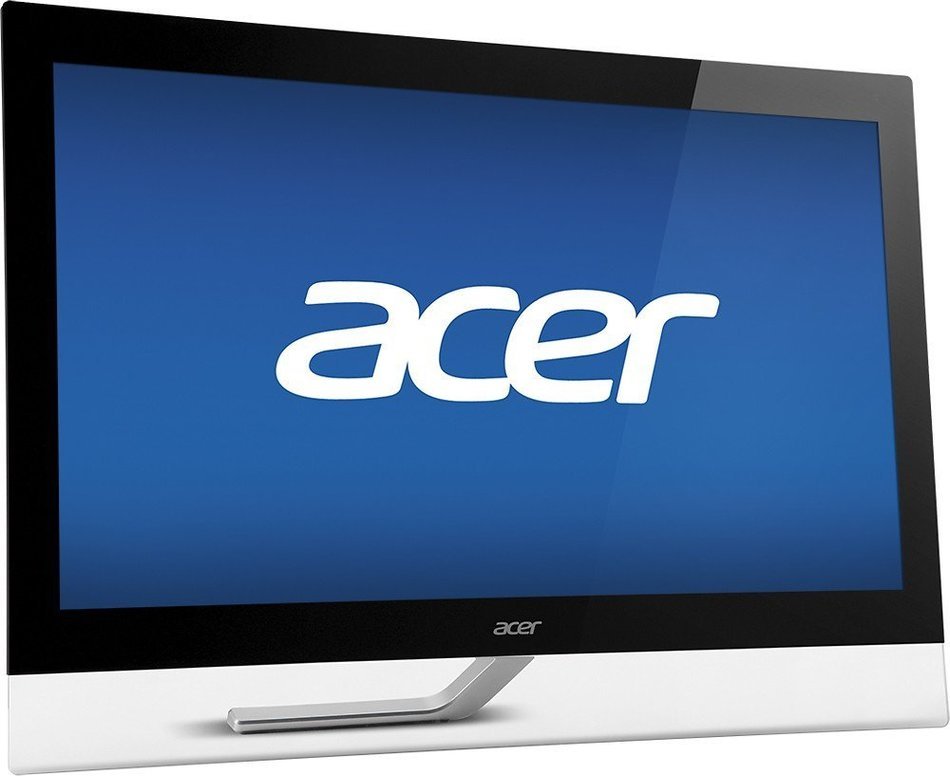 Acer - Touch Series 27" LCD HD Touch-Screen Monitor - Black