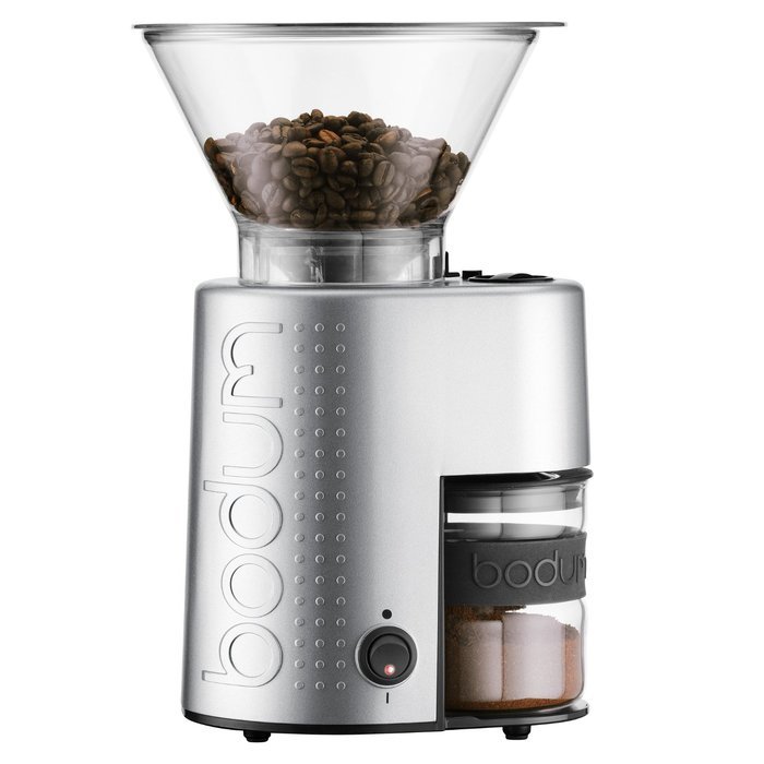 Bodum Bistro Electric Burr Coffee Grinder, Black N6