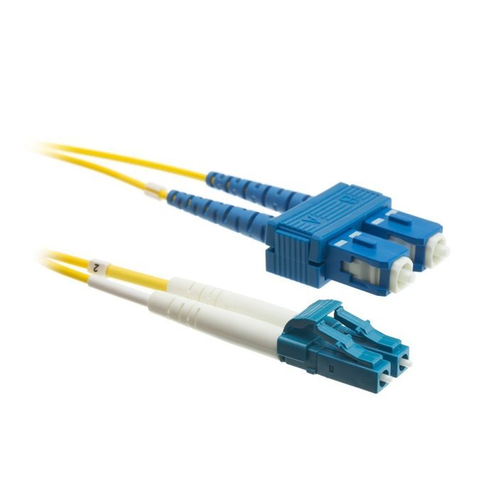 C&E LC / LC Single Mode Duplex Fiber Optic Cable 15 Meter(CNE72142) N4