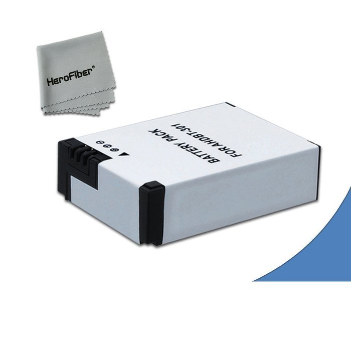 High Capacity Lithium-ion Battery Replacement for GoPro Hero3+, Hero3 Digital Camera and GoPro AHDBT-301 Lithium-ion... N4