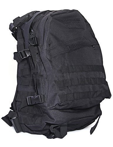 SB@Black Military Army Rucksack Backpack Shoulder Bag Travel Camping Hiking Outdoor