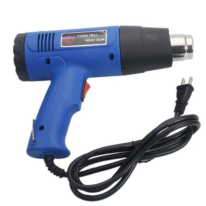 Oshion 1500W Heat Gun Hot Air Wind Blower Dual Temperature + 4 Nozzles Power Heater N3