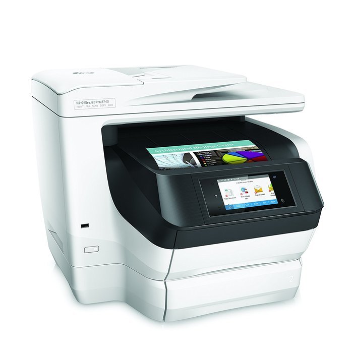 HP OfficeJet Pro 8740 Wireless All-in-One Photo Printer with Mobile Printing, Instant Ink ready (K7S42A)