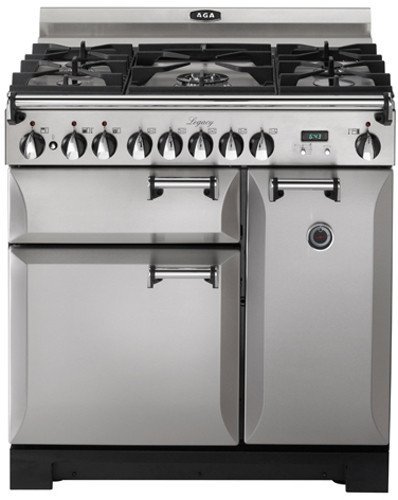 AGA ALEGS36DFSS 36 Pro-Style Dual Fuel Range - Stainless Steel N2