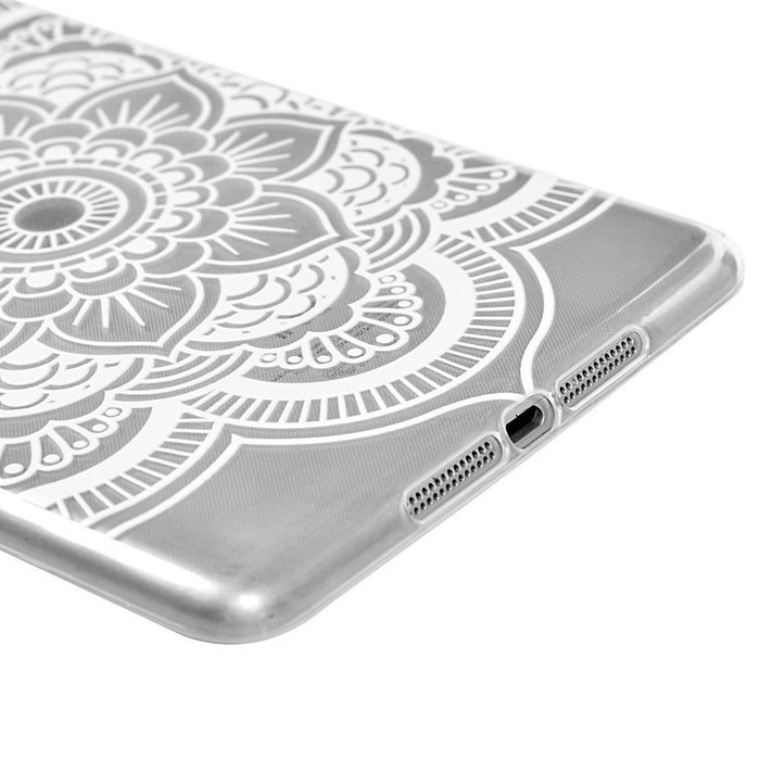 YOKIRIN iPad Mini1/2/3 Case, Fashion Printed Series Slim Fit Shock-absorption Flexible Clear Hybrid Soft TPU Rubber... N2