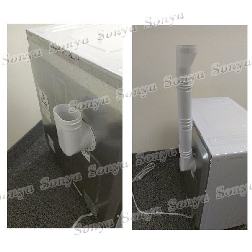 Sonya Portable Compact Small Laundry Dryer Apartment Size 110vstainless Steel Drum Transparent Lid 8.8lbs Capacity... N7