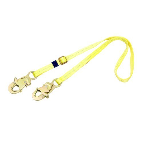 3M DBI-SALA 1231016 Web Adjustable Positioning Lanyard, 6-Foot, 3/4 ...