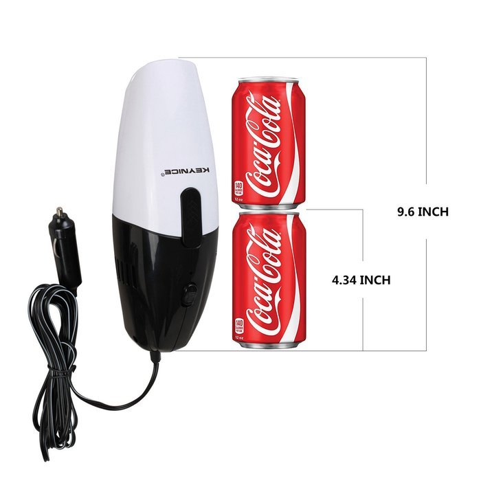 Keynice Car Vacuum Cleaner, 45W 12V Dust Vacuum Portable Handheld Auto Vacuum Cleaner Auto Lightweight Cleaner... N2