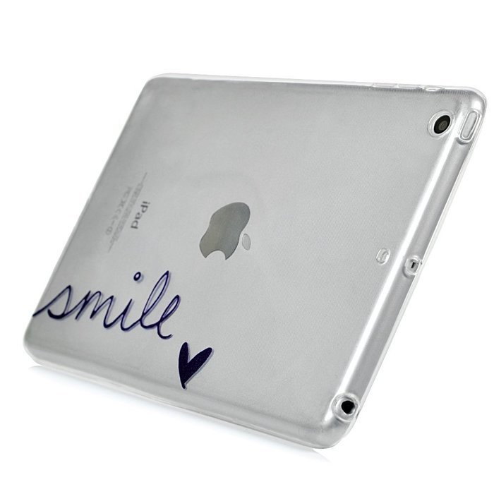 YOKIRIN iPad Mini1/2/3 Case, Fashion Printed Series Slim Fit Shock-absorption Flexible Clear Hybrid Soft TPU Rubber... N15