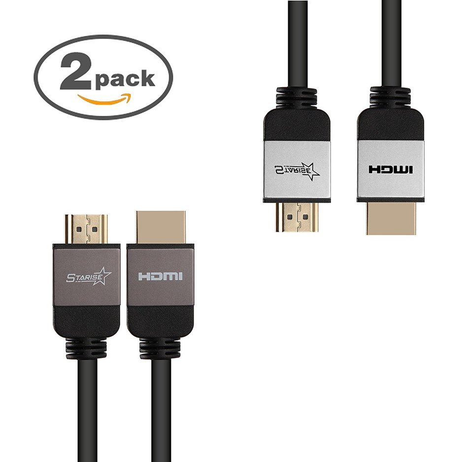 Starise HDMI Cable 20 Feet - 24K Gold Plated High Speed - Supports 4K 2160p HD 1080p 3D - Ethernet Audio Return... N13