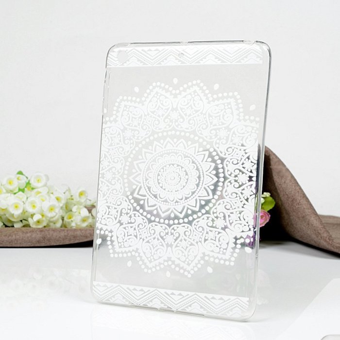 YOKIRIN iPad Mini1/2/3 Case, Fashion Printed Series Slim Fit Shock-absorption Flexible Clear Hybrid Soft TPU Rubber... N17
