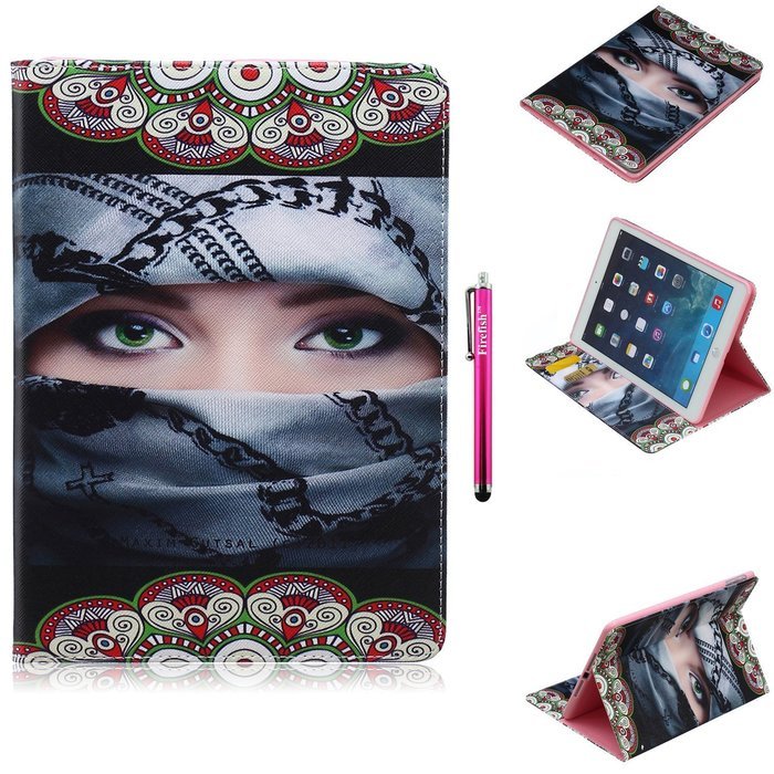 iPad Mini 1/2/3 Case, Firefish High Quality PU Leather Wallet Case [Card Pockets] and Kickstand Feature Case for... N255