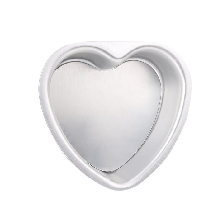 iEFiEL Holiday Cake Cooking Making Heart Mini Cake Pan DIY Baking Mould Removable Bottoms (3 Inch) N5