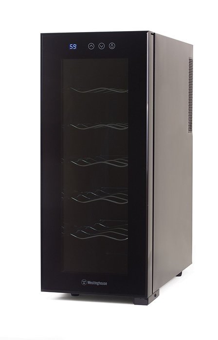 Westinghouse WWT080TB Thermal Electric 8 Bottle Wine Cellar with Touch Panel Adjustable Thermostat and Digital... N6
