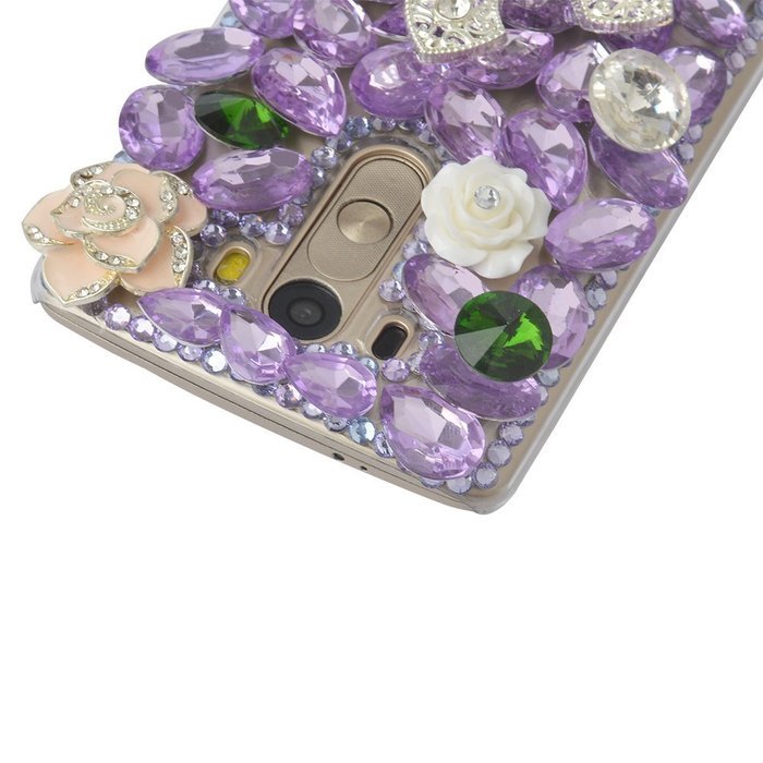 LG G Stylo Case,LS770 Case,Yaheeda 3D Fashion Bling PC Hard Case For LG G Stylo N4