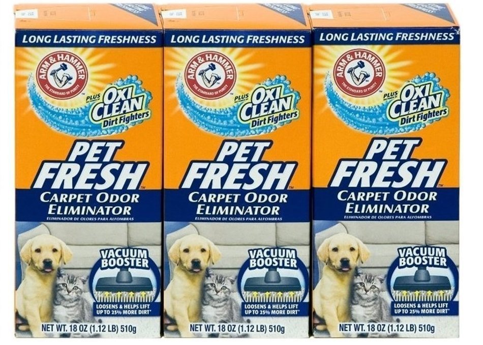 Arm & Hammer Pet Fresh Carpet Odor Eliminator Plus Oxi Clean Dirt Fighters (54)