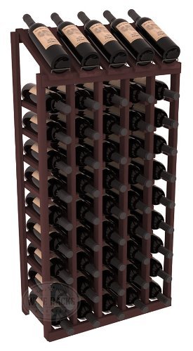 Wine Racks America Redwood 5 Column 10 Row Display Top Kit. 13 Stains to Choose From! N11