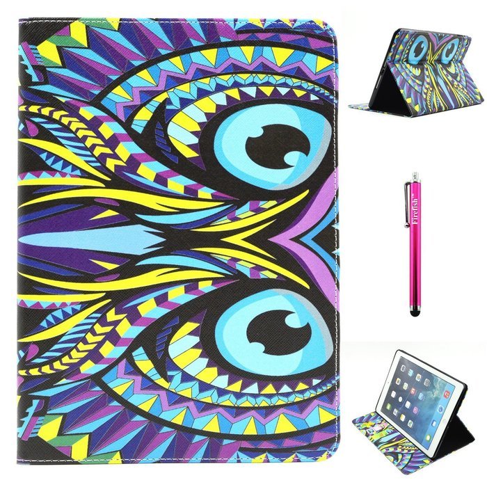 iPad Mini 1/2/3 Case, Firefish High Quality PU Leather Wallet Case [Card Pockets] and Kickstand Feature Case for... N308