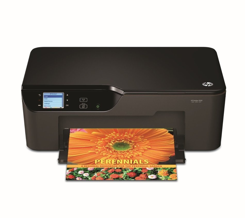Hewlett Packard DJ 3520 e-All-In-One Wireless Printer N2