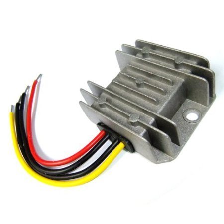 RioRand SR Waterproof DC Buck Converter 12V/24V to 5V 5A/25W Car Regulator Power Supply N3